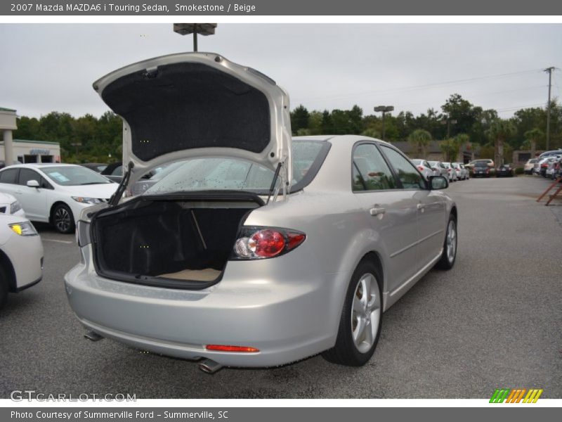Smokestone / Beige 2007 Mazda MAZDA6 i Touring Sedan
