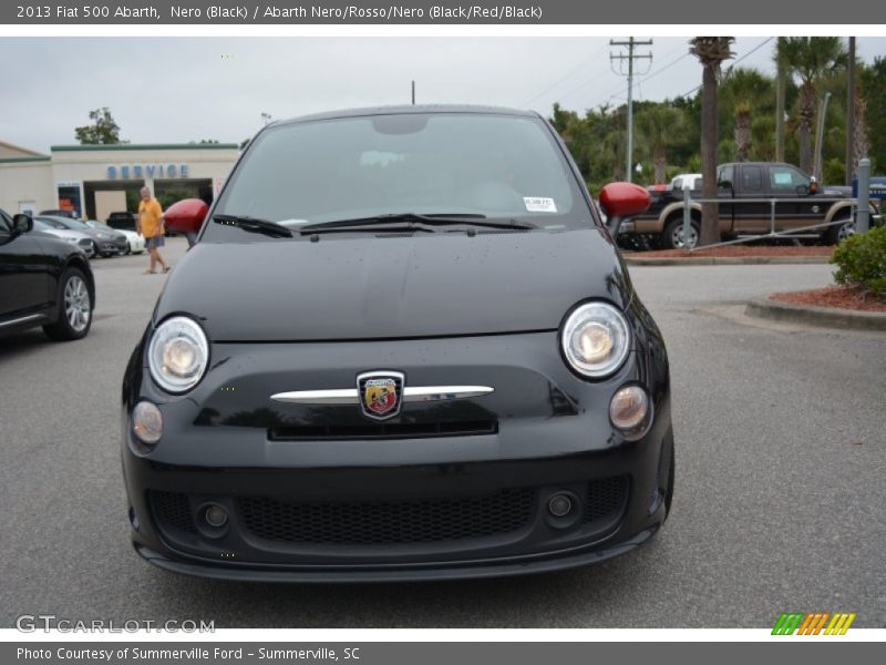Nero (Black) / Abarth Nero/Rosso/Nero (Black/Red/Black) 2013 Fiat 500 Abarth