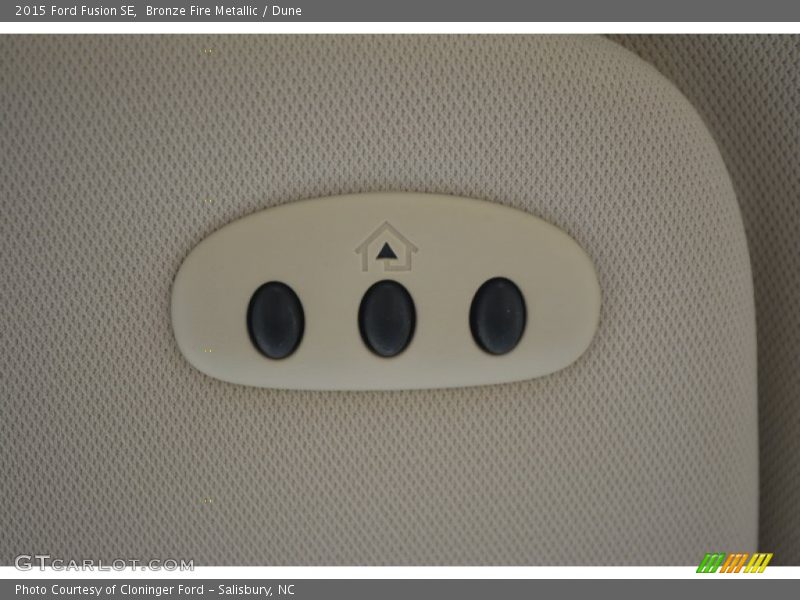 Bronze Fire Metallic / Dune 2015 Ford Fusion SE