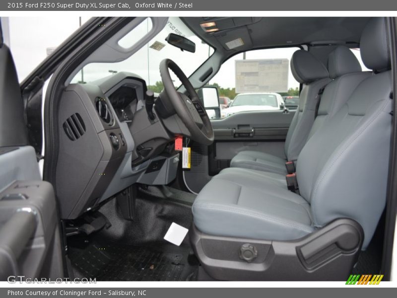 Oxford White / Steel 2015 Ford F250 Super Duty XL Super Cab