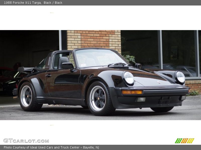 Black / Black 1988 Porsche 911 Targa