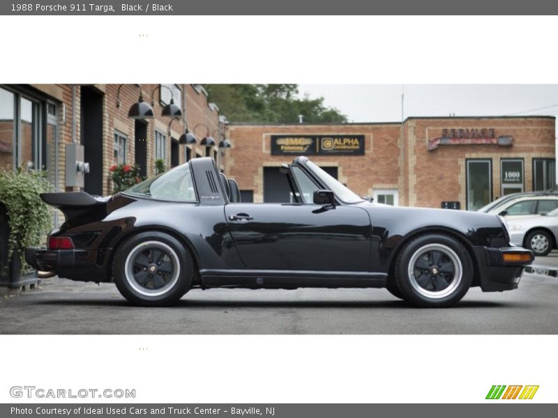 Black / Black 1988 Porsche 911 Targa