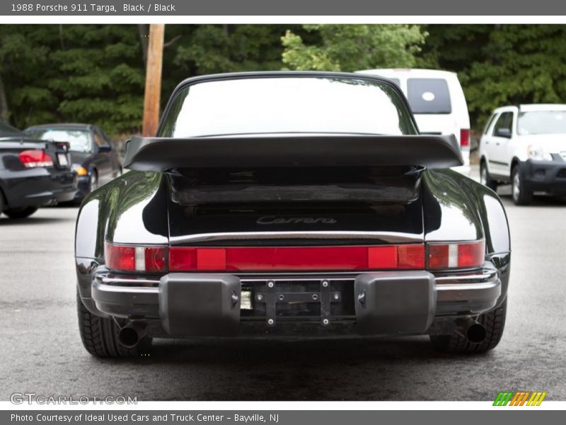 Black / Black 1988 Porsche 911 Targa