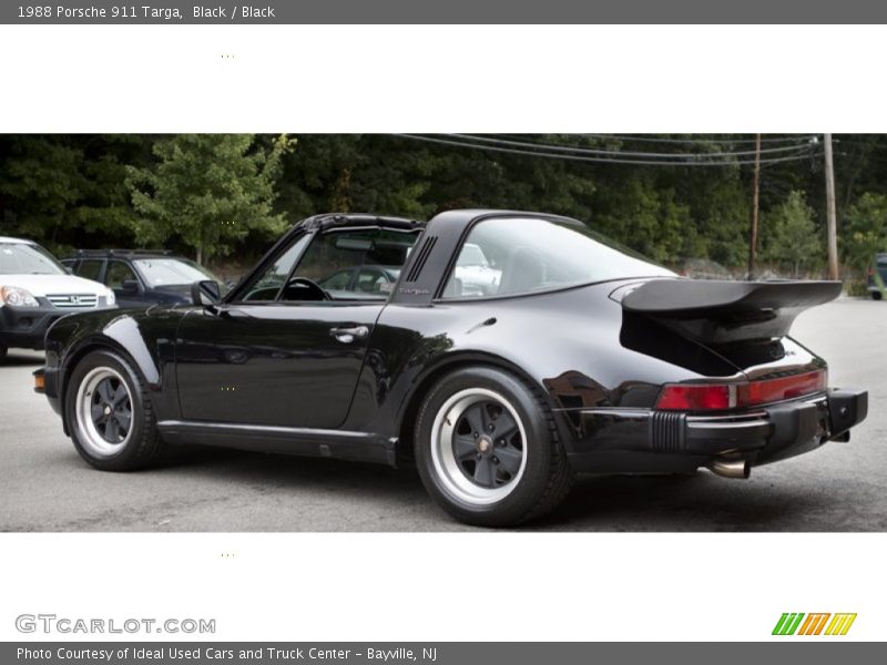 Black / Black 1988 Porsche 911 Targa