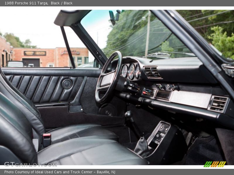 Black / Black 1988 Porsche 911 Targa