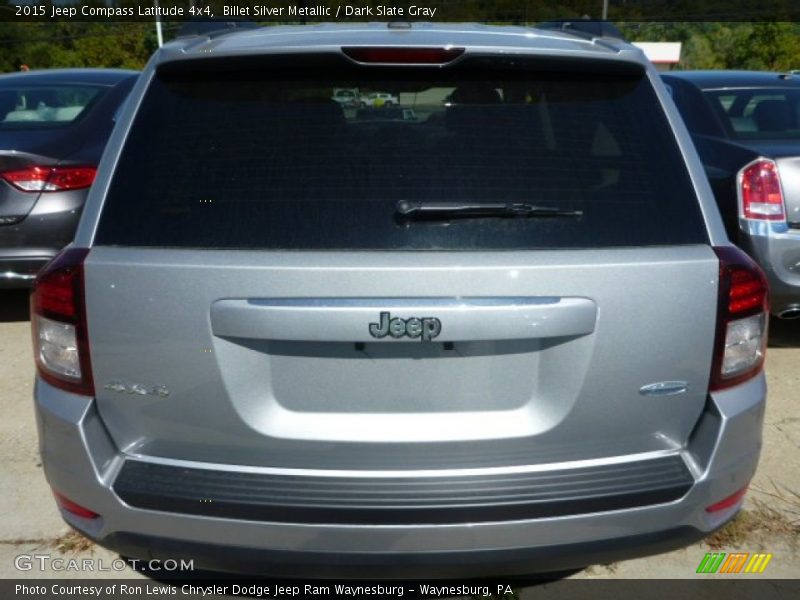 Billet Silver Metallic / Dark Slate Gray 2015 Jeep Compass Latitude 4x4