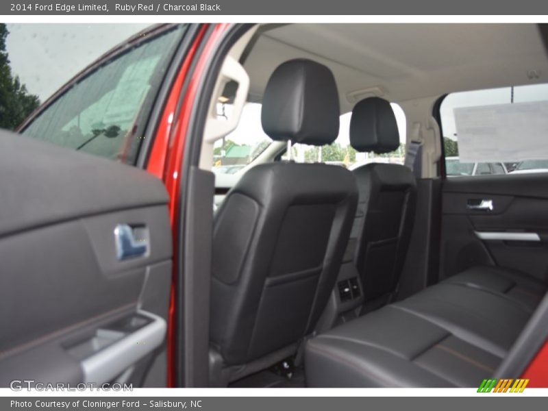 Ruby Red / Charcoal Black 2014 Ford Edge Limited