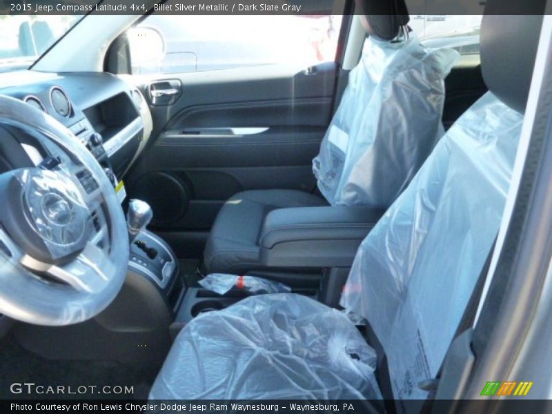 Billet Silver Metallic / Dark Slate Gray 2015 Jeep Compass Latitude 4x4