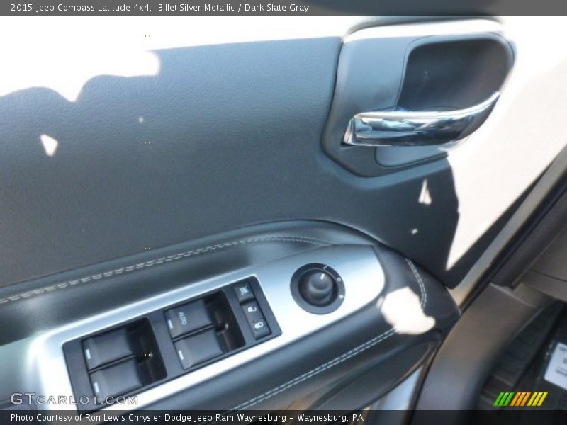 Billet Silver Metallic / Dark Slate Gray 2015 Jeep Compass Latitude 4x4