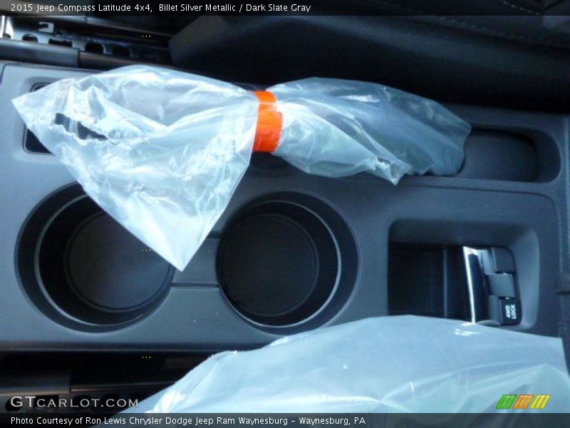 Billet Silver Metallic / Dark Slate Gray 2015 Jeep Compass Latitude 4x4
