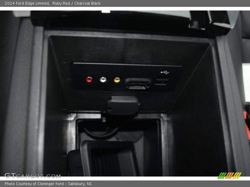 Ruby Red / Charcoal Black 2014 Ford Edge Limited
