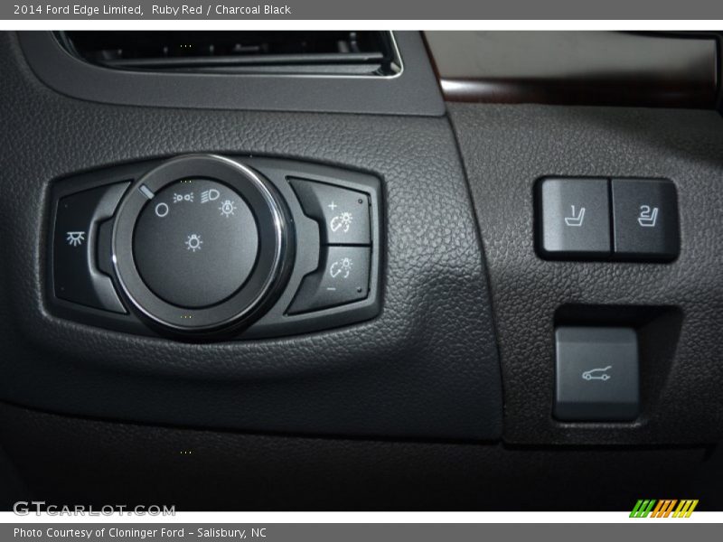 Ruby Red / Charcoal Black 2014 Ford Edge Limited