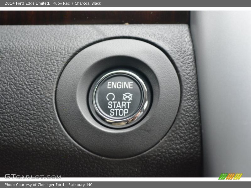 Ruby Red / Charcoal Black 2014 Ford Edge Limited