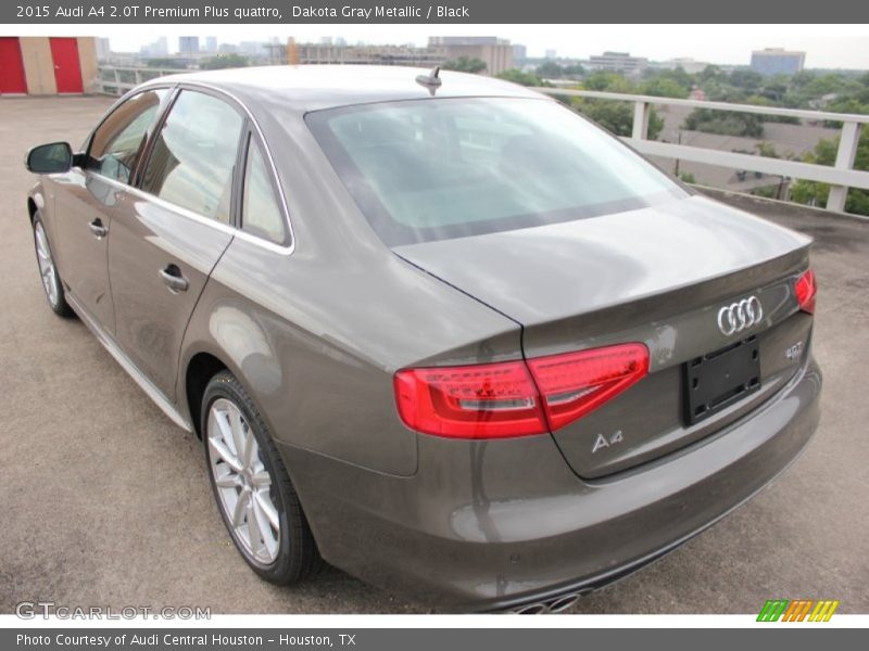 Dakota Gray Metallic / Black 2015 Audi A4 2.0T Premium Plus quattro