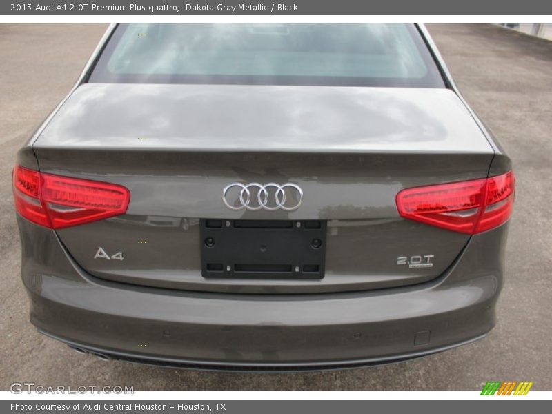 Dakota Gray Metallic / Black 2015 Audi A4 2.0T Premium Plus quattro