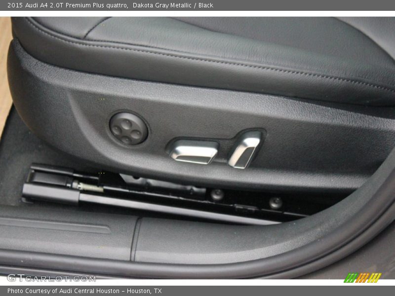 Dakota Gray Metallic / Black 2015 Audi A4 2.0T Premium Plus quattro