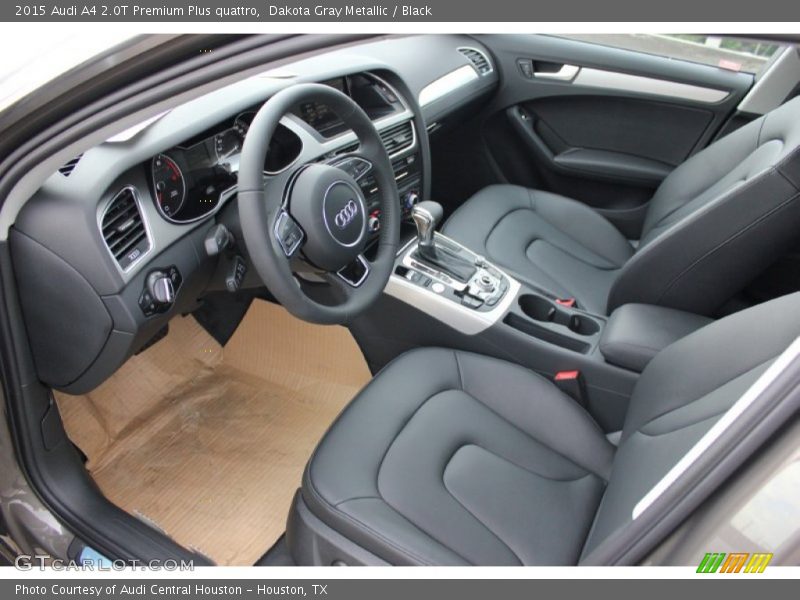 Dakota Gray Metallic / Black 2015 Audi A4 2.0T Premium Plus quattro