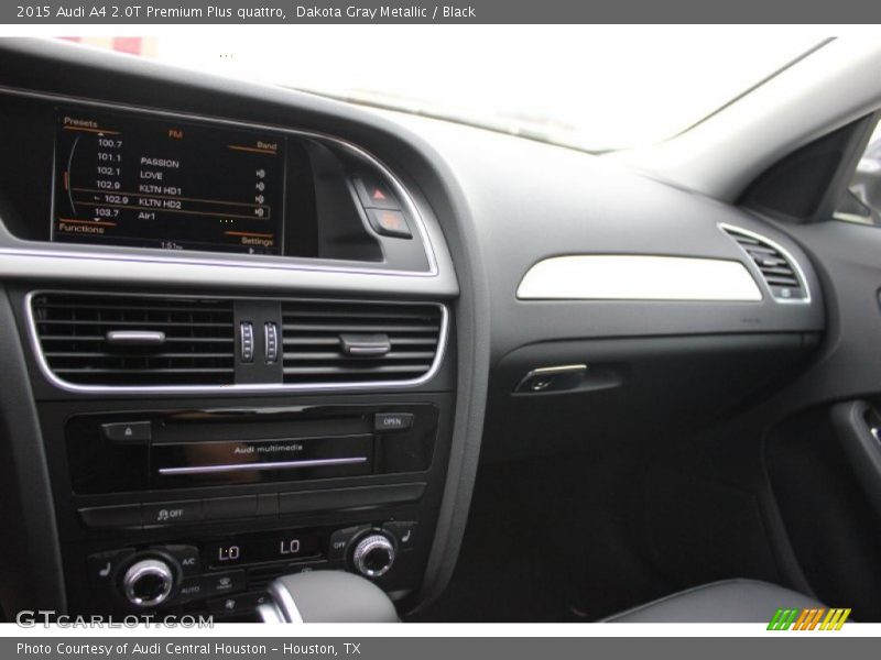 Dakota Gray Metallic / Black 2015 Audi A4 2.0T Premium Plus quattro