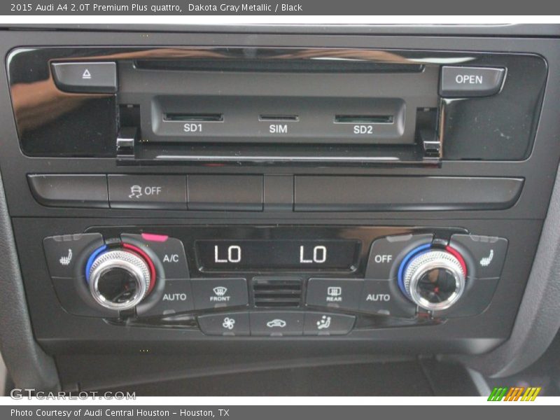 Dakota Gray Metallic / Black 2015 Audi A4 2.0T Premium Plus quattro