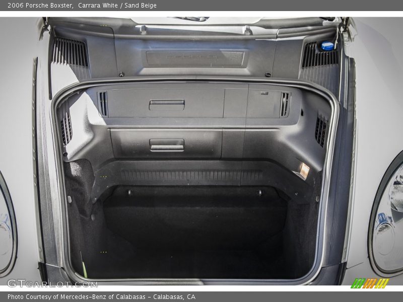  2006 Boxster  Trunk