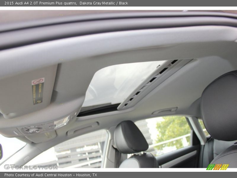 Dakota Gray Metallic / Black 2015 Audi A4 2.0T Premium Plus quattro