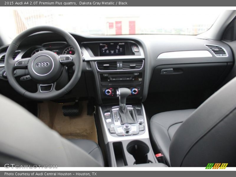 Dakota Gray Metallic / Black 2015 Audi A4 2.0T Premium Plus quattro