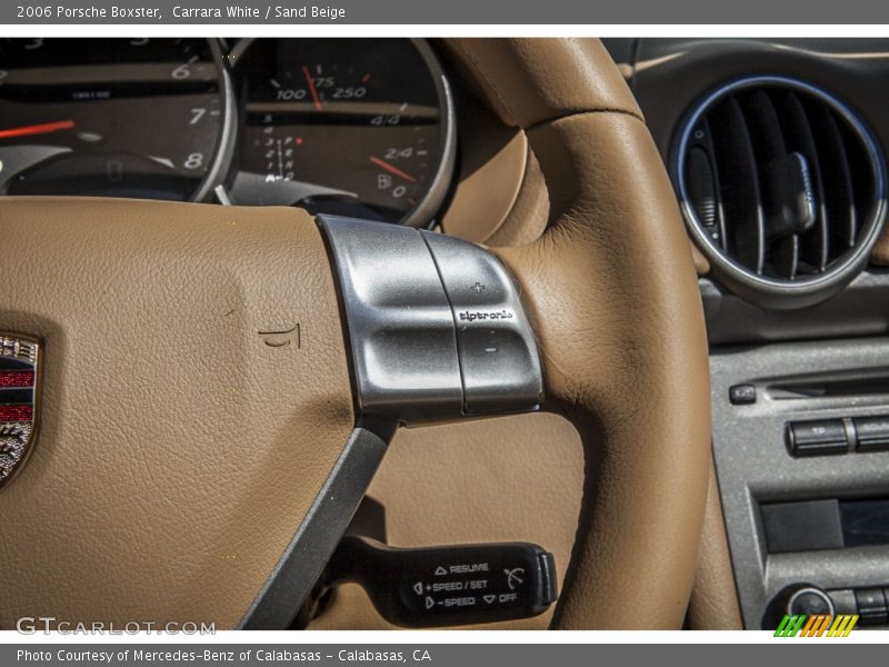 Controls of 2006 Boxster 