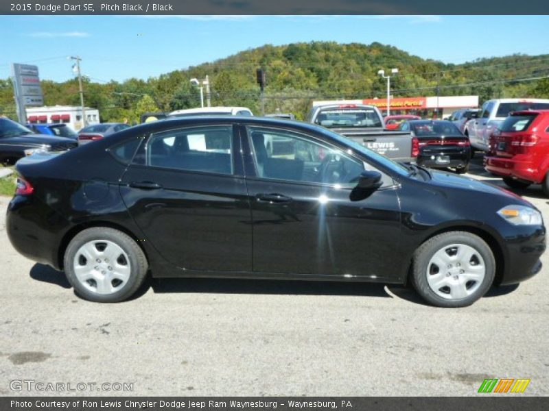 Pitch Black / Black 2015 Dodge Dart SE