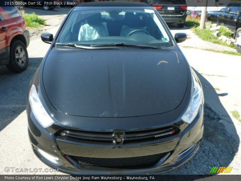 Pitch Black / Black 2015 Dodge Dart SE