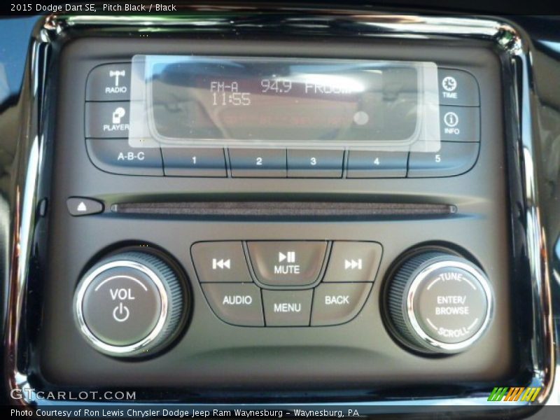 Pitch Black / Black 2015 Dodge Dart SE