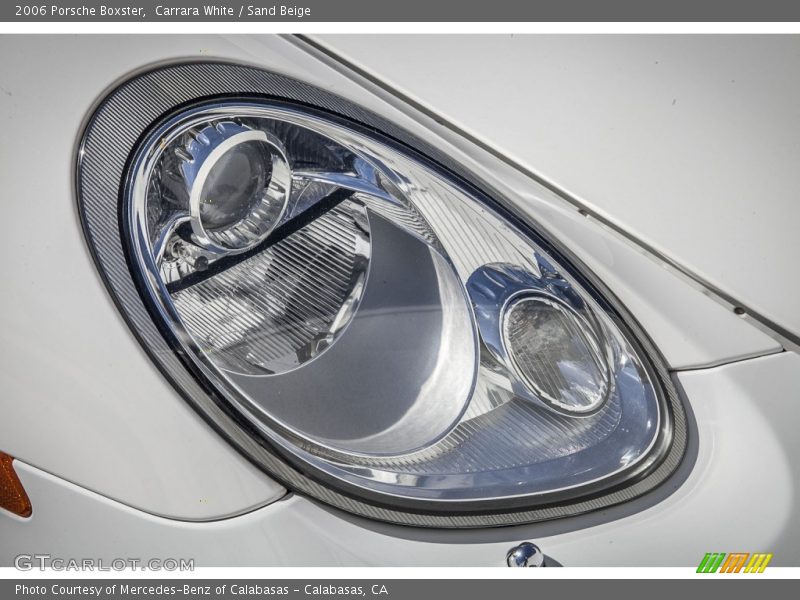 Carrara White / Sand Beige 2006 Porsche Boxster