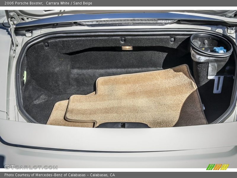 Carrara White / Sand Beige 2006 Porsche Boxster