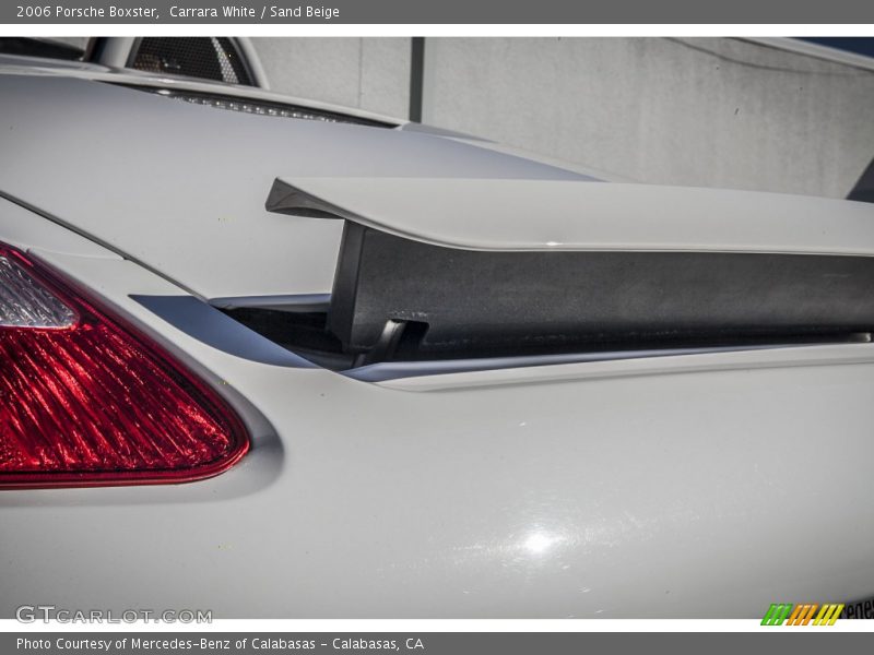 Carrara White / Sand Beige 2006 Porsche Boxster