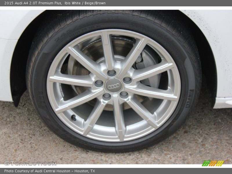 Ibis White / Beige/Brown 2015 Audi A4 2.0T Premium Plus