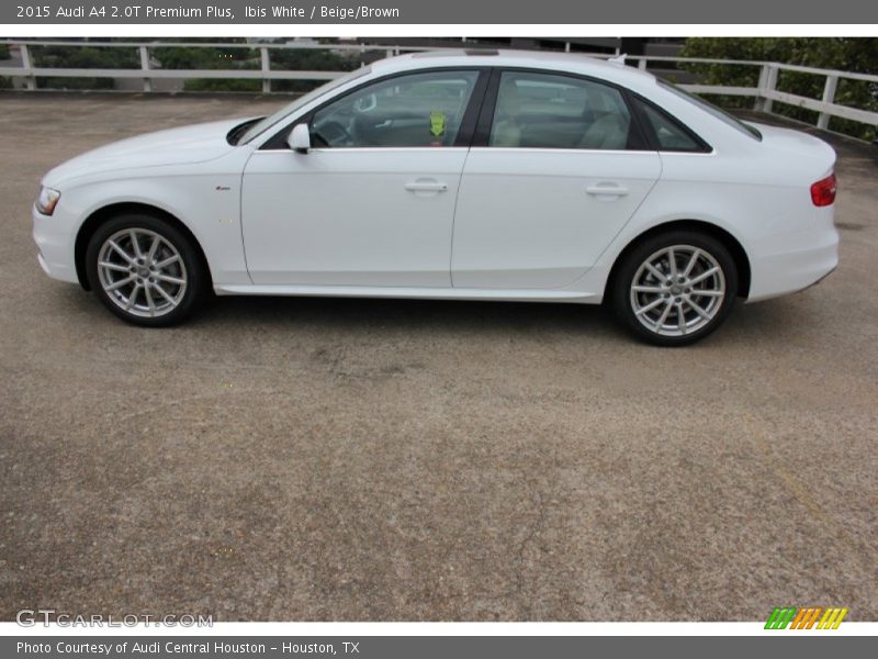 Ibis White / Beige/Brown 2015 Audi A4 2.0T Premium Plus