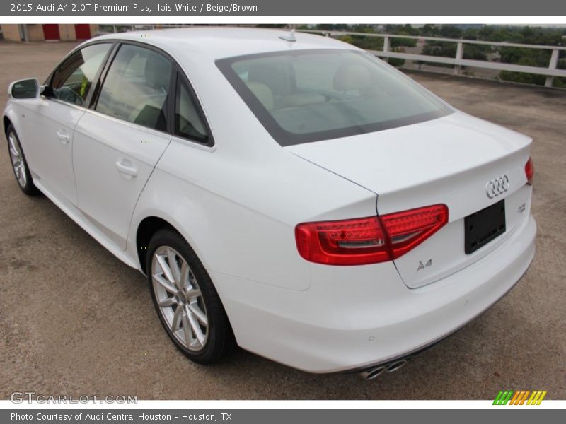 Ibis White / Beige/Brown 2015 Audi A4 2.0T Premium Plus