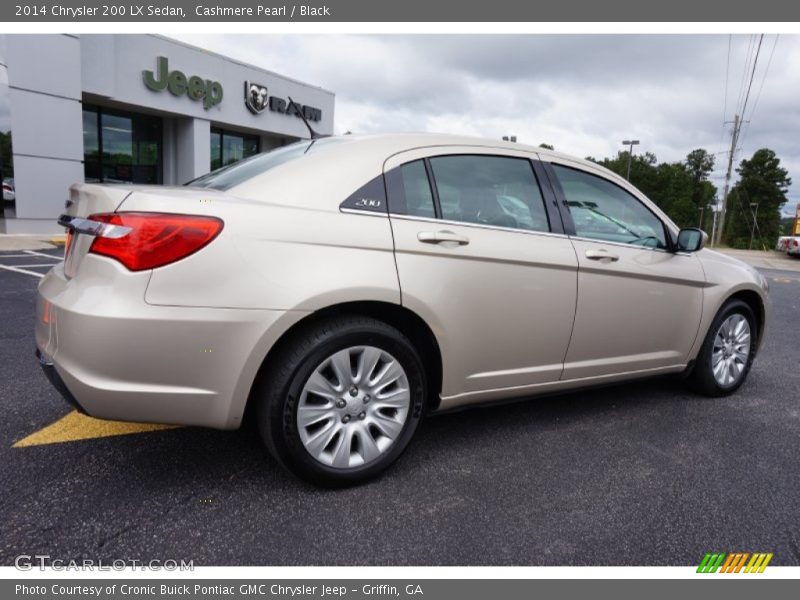 Cashmere Pearl / Black 2014 Chrysler 200 LX Sedan