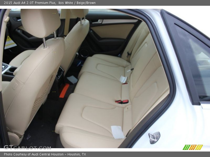 Ibis White / Beige/Brown 2015 Audi A4 2.0T Premium Plus