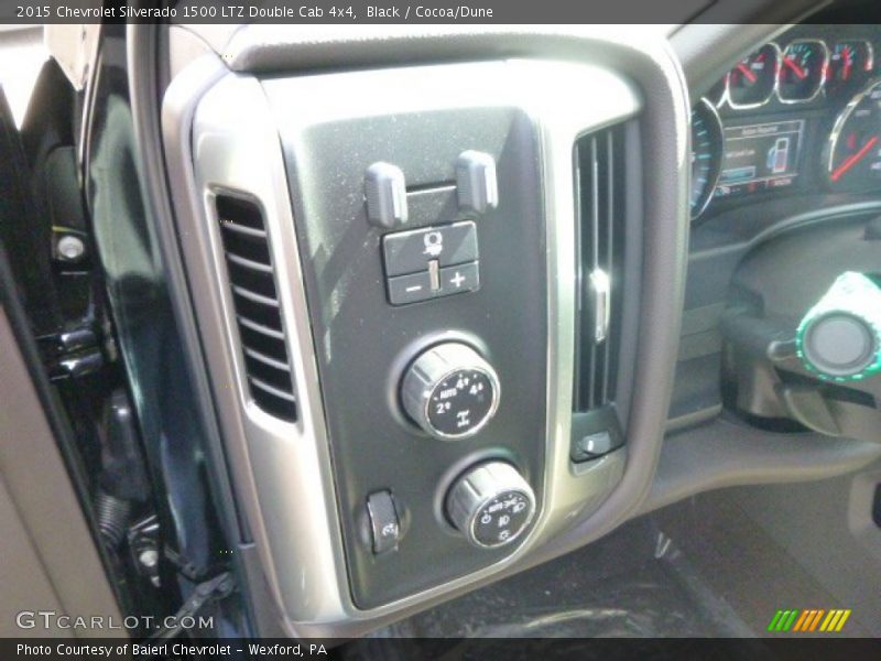 Controls of 2015 Silverado 1500 LTZ Double Cab 4x4