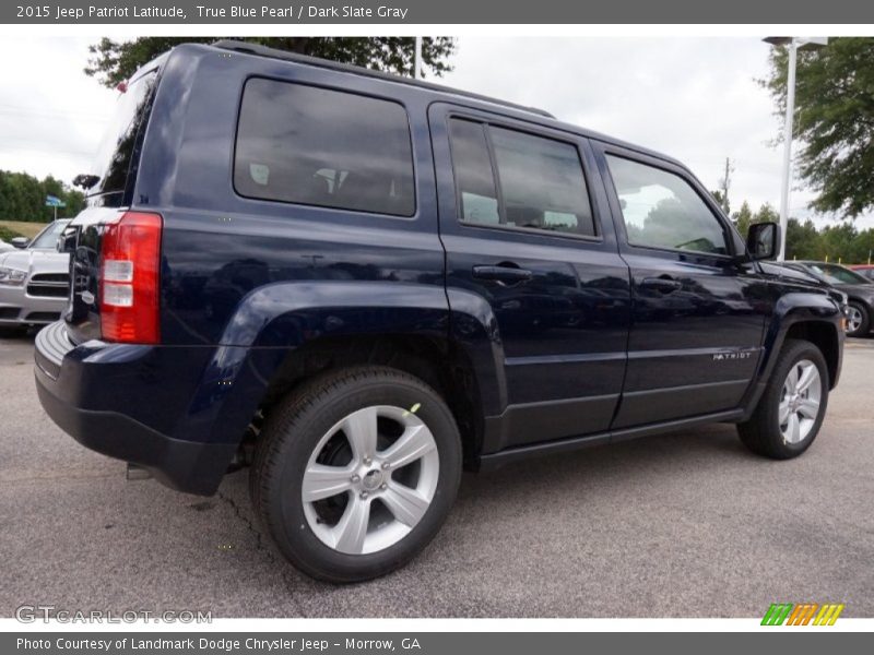 True Blue Pearl / Dark Slate Gray 2015 Jeep Patriot Latitude
