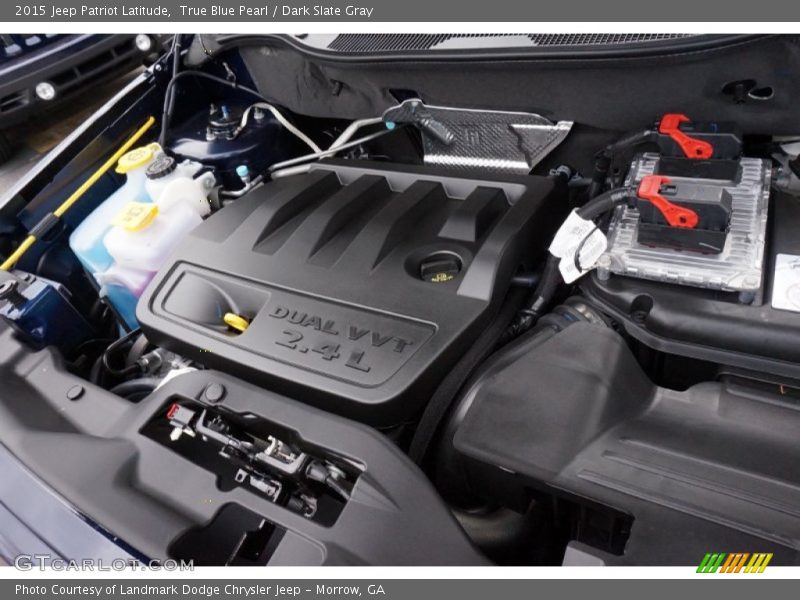 True Blue Pearl / Dark Slate Gray 2015 Jeep Patriot Latitude