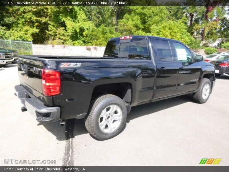 Black / Jet Black 2015 Chevrolet Silverado 1500 LT Z71 Double Cab 4x4