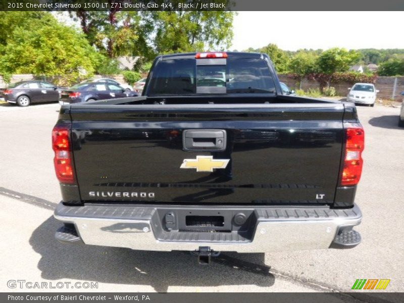 Black / Jet Black 2015 Chevrolet Silverado 1500 LT Z71 Double Cab 4x4