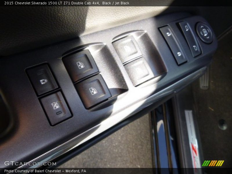 Black / Jet Black 2015 Chevrolet Silverado 1500 LT Z71 Double Cab 4x4