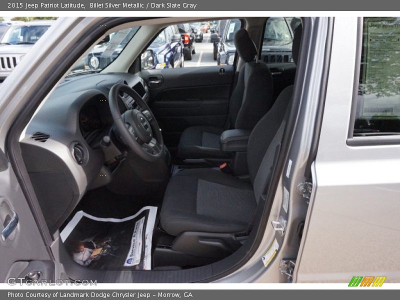 Billet Silver Metallic / Dark Slate Gray 2015 Jeep Patriot Latitude