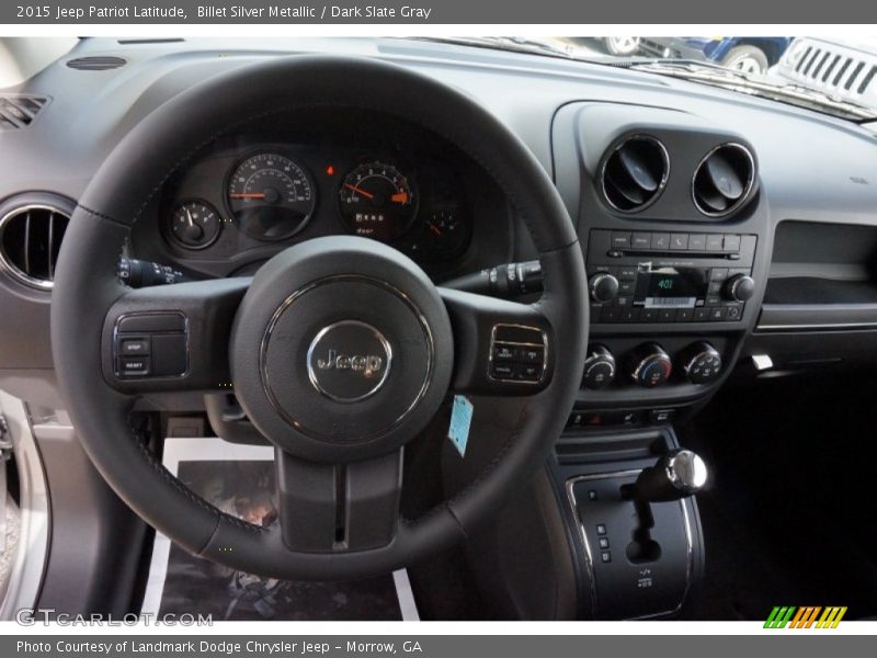 Billet Silver Metallic / Dark Slate Gray 2015 Jeep Patriot Latitude