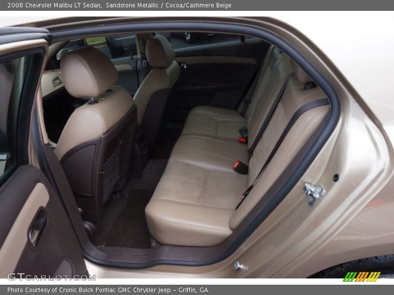 Sandstone Metallic / Cocoa/Cashmere Beige 2008 Chevrolet Malibu LT Sedan