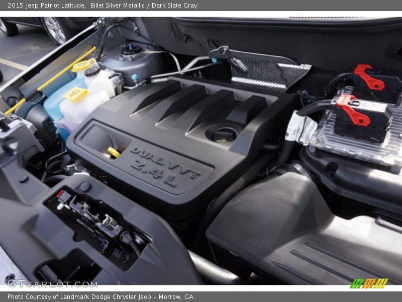 Billet Silver Metallic / Dark Slate Gray 2015 Jeep Patriot Latitude