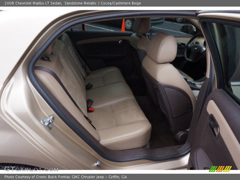 Sandstone Metallic / Cocoa/Cashmere Beige 2008 Chevrolet Malibu LT Sedan