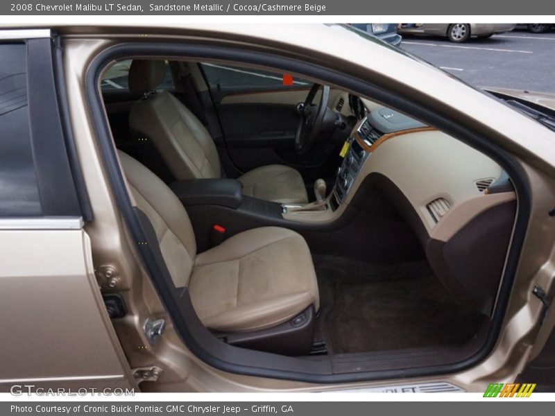 Sandstone Metallic / Cocoa/Cashmere Beige 2008 Chevrolet Malibu LT Sedan